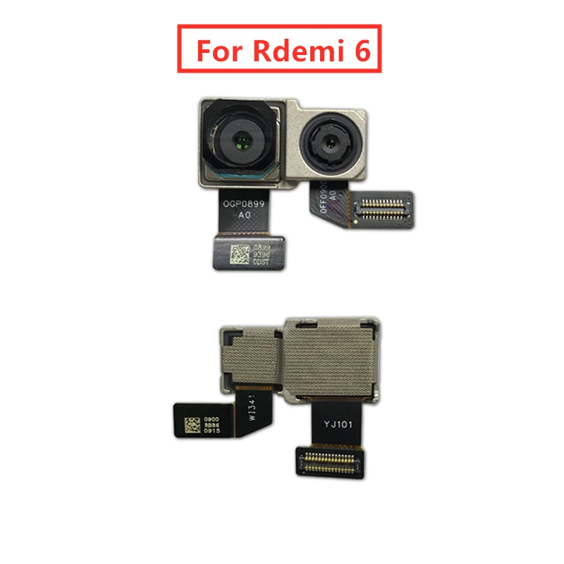 

Модуль основной задней камеры для Xiaomi Redmi 6, гибкий кабель в сборе для замены и ремонта, проверка запасных частей