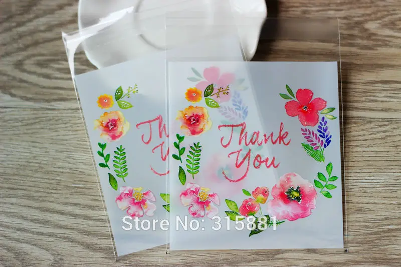 

Big size thank you Self Adhesive Seal packing bags ,packing bag,food packing bags 300pcs/lot