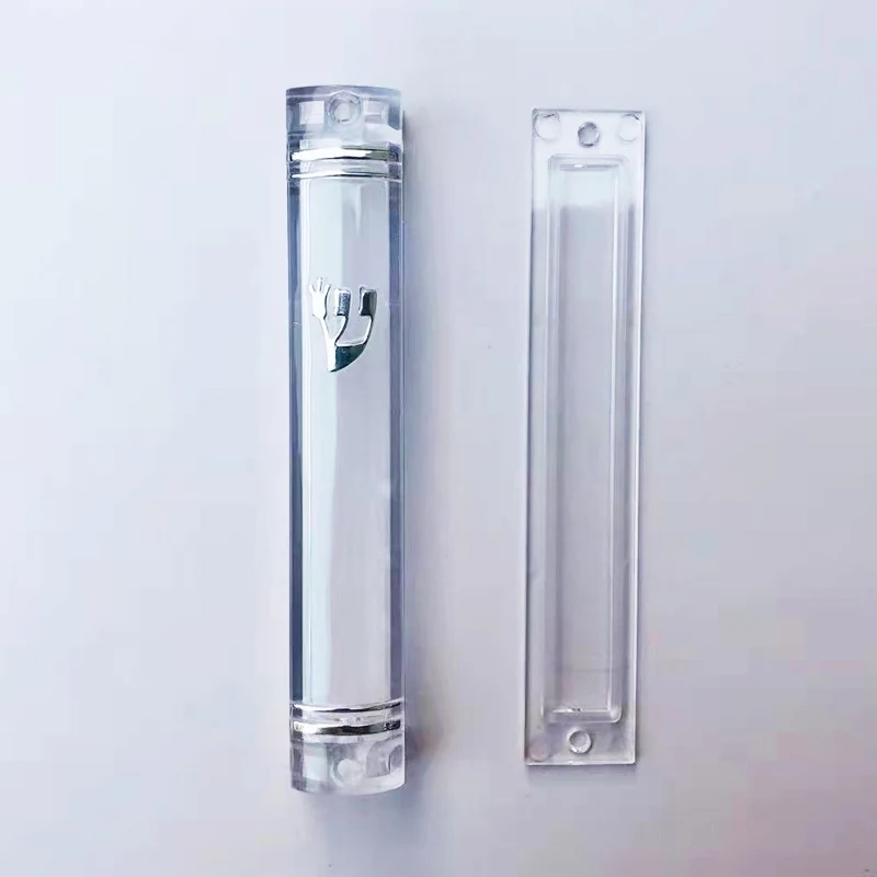 Водонепроницаемый Пластиковый Чехол Mezuzah в виде двери серебристый подарок | Дом и