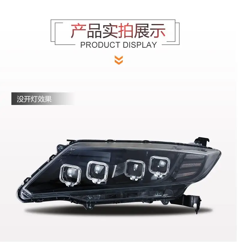 2 шт.~ 2019y автомобильный бупмер головной свет для Honda City фары автомобильные аксессуары все в светодиодный противотуманный фонарь для городской фары