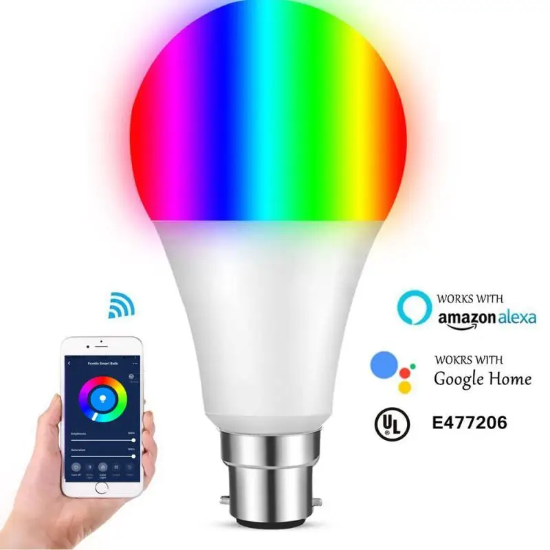 WIFI Светодиодная лампа Magic Smart Home Decoration RGBW с регулируемой яркостью светодиодный