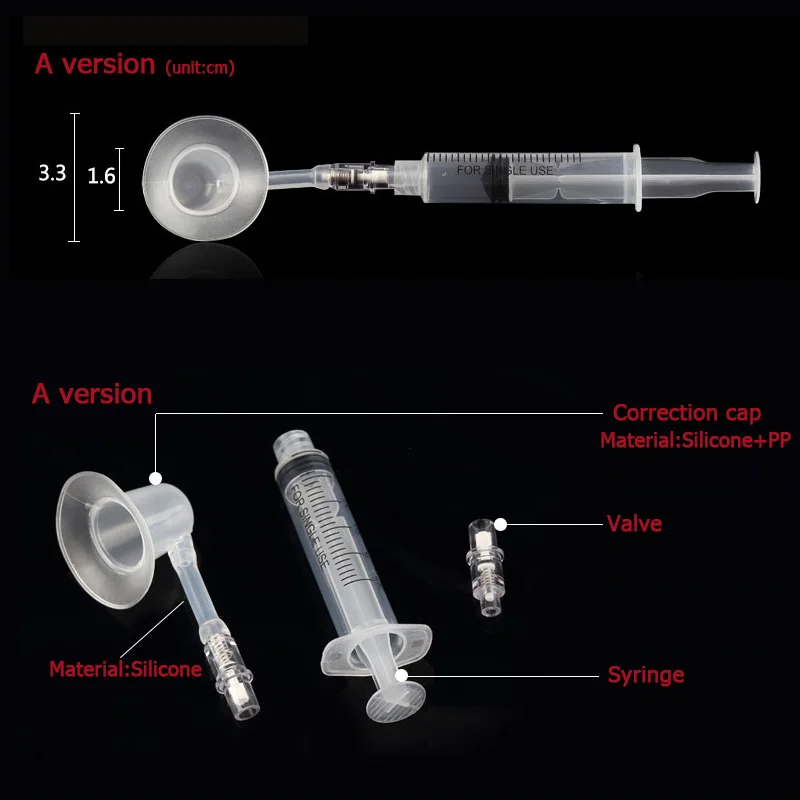 

Nipple Aspirator Corrector Feeding Sucking for Flat Inverted Retraction Nipple Treatment Redress Milk Breastfeeding Aid