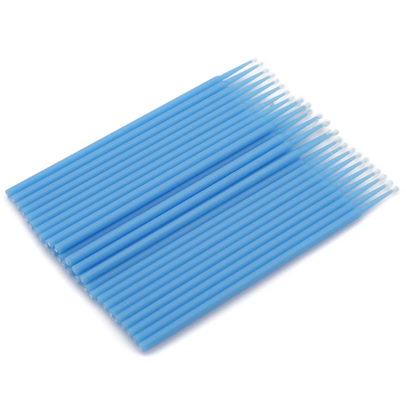 

100PCS Pack New Cotton Swab Tattoo Small Pointed Tip Cleaning Soft Swab Eyelash Dismount Swab Disposable Makeup Brushes