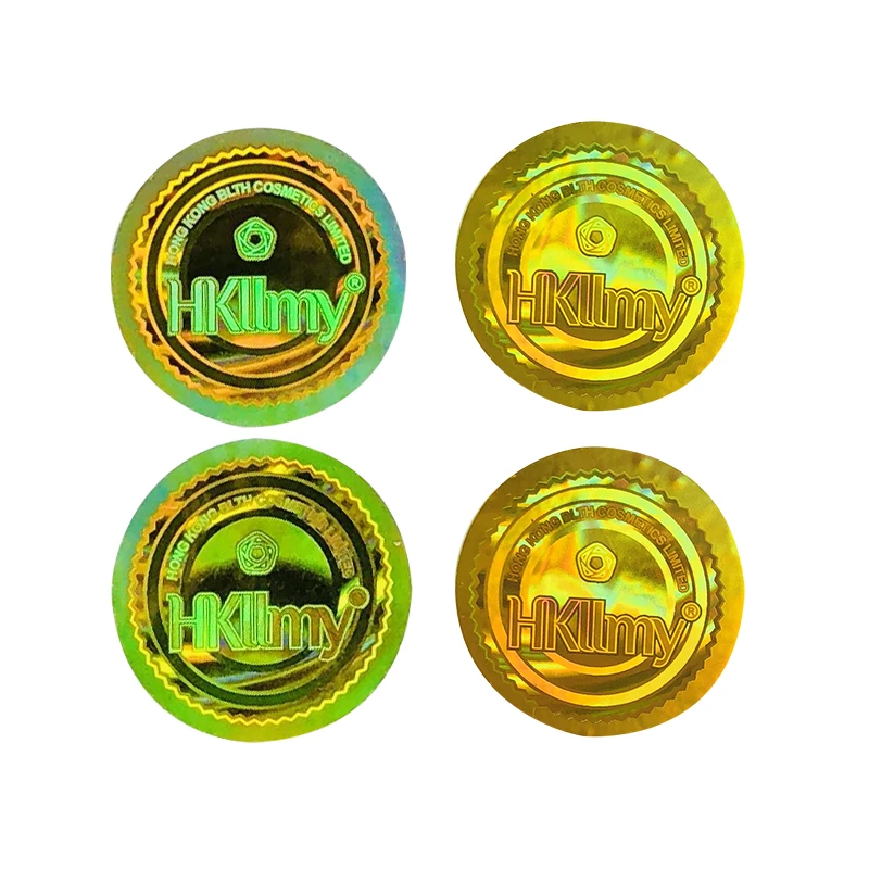 10000pcs Custom Warranty Sticker Void If Tampered Self Destructive Label shiny holographic 2d 3d Hologram Seal Goil Foil Sealing