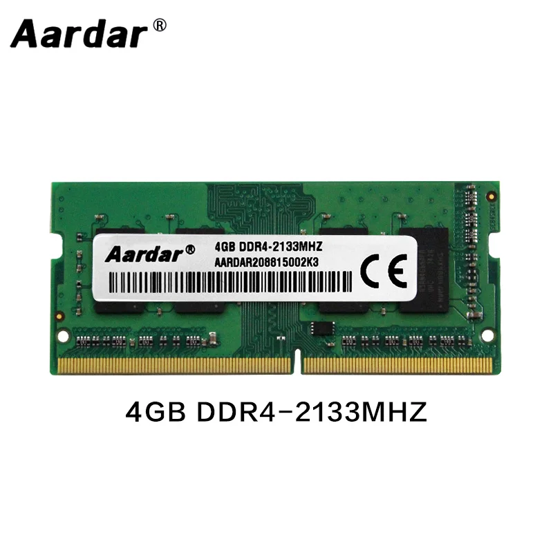 Aardar Ram DDR4 4GB 8GB 2133MHz Компьютерная память 16GB 2400Mhz высокая совместимая 2666Mhz для