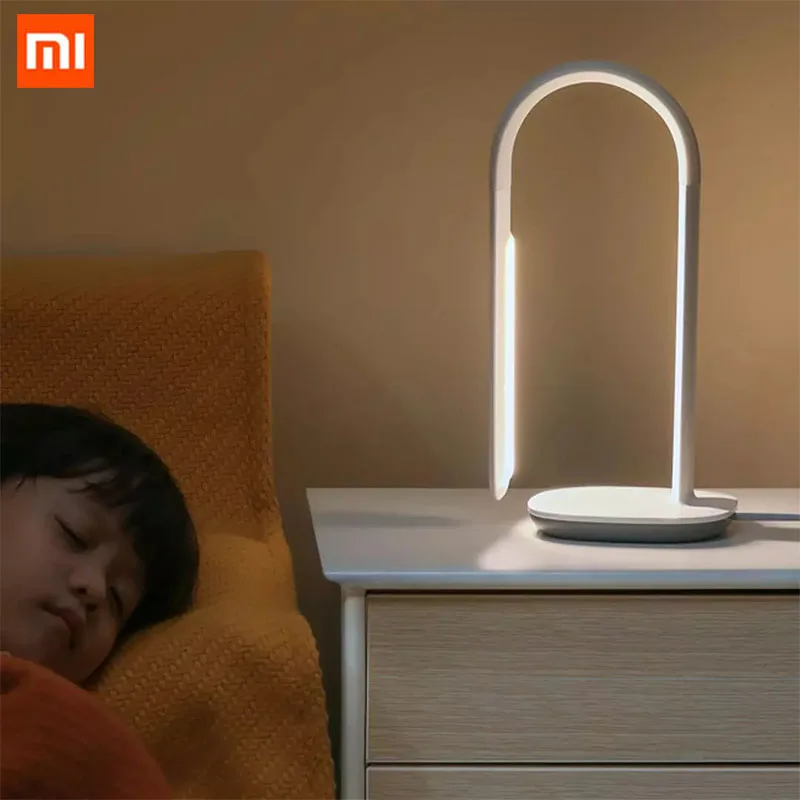 Настольная лампа Xiaomi Mijia Philips умная офисная для чтения с уровнем АА гибкий