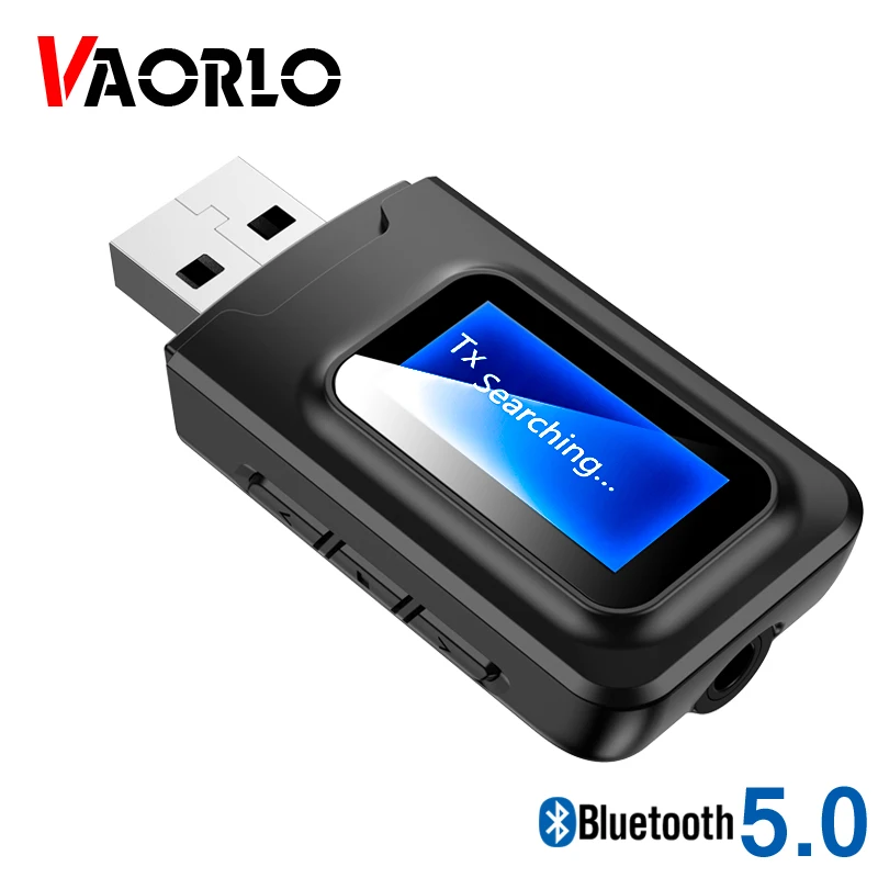 

Приемник-передатчик Bluetooth VAORLO USB 5,0 для наушников и ЖК-дисплеев