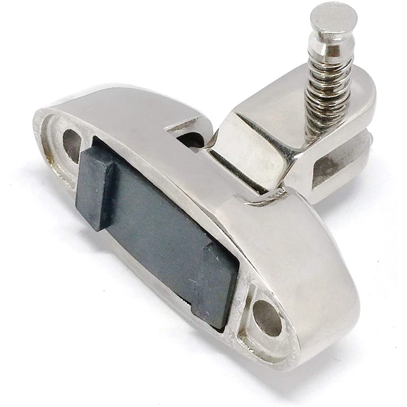 

1 Pair of Marine Grade 316 Stainless Steel Boat Top Deck Hinge Swivel Mount with Removable Pin