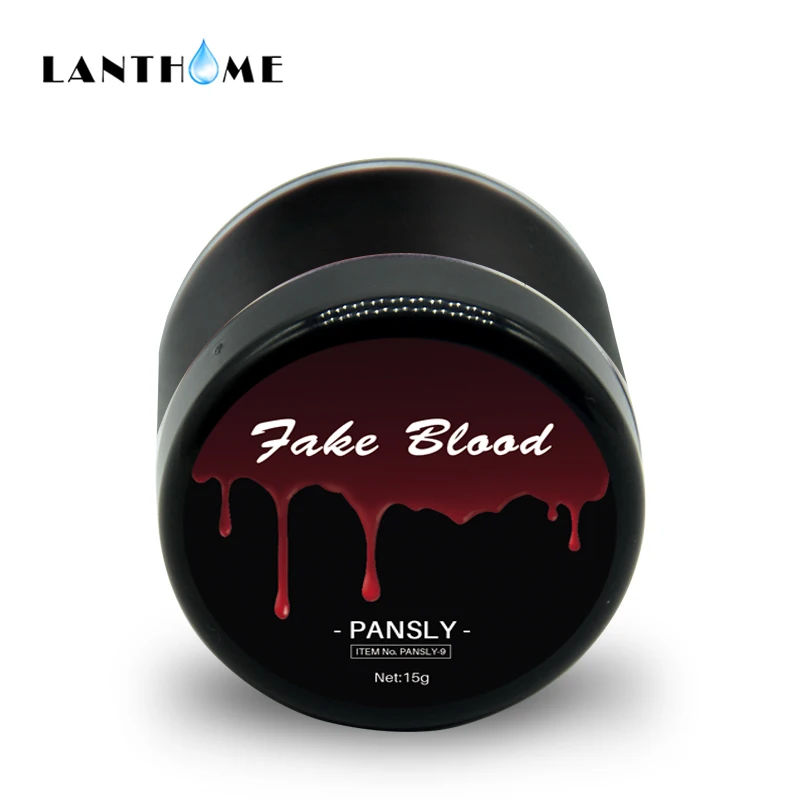 Поддельные крови Хэллоуин Макияж тело лицо краска ран татуировки со шрамами с