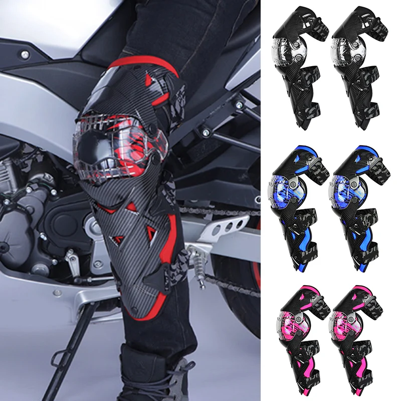 

Motorcycle Knee Pads Knight Riding Fall Resistance Leg Guard Equipment For Motorcycle Off-Road Protective Gear &T8