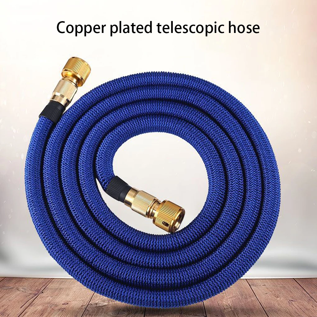 

TPE Garden Water Hose 3X Expandable Garden Spray Pipe Flexible Home Car Wash High-Pressure Garden Plants Watering Hose