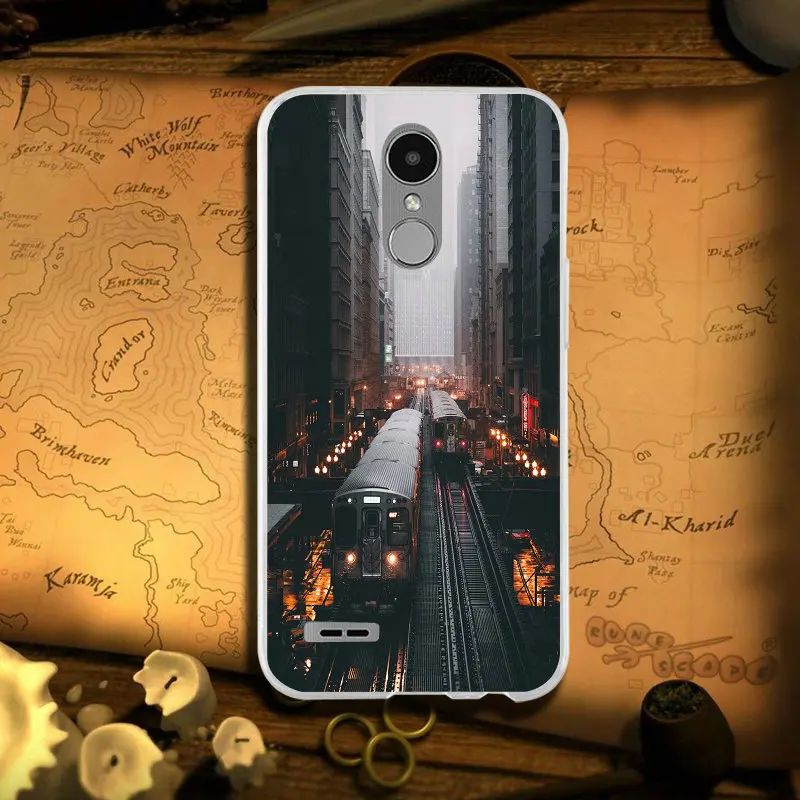 New York City Building Street Soft Phone Case Silicone for LG K4 K7 K8 K10 2017 V10 V20 V30 G2 G3 Mini G4 G5 G6 Stylus Nexus 5X | Мобильные