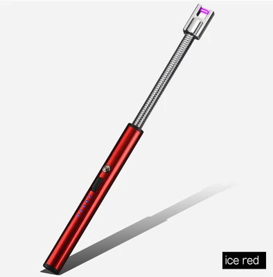 

Safety Long Candle Kitchen Electric USB Lighters BBQ Rechargeable Windproof Hose Torch Electric Plasma Arc Lighters Smoking