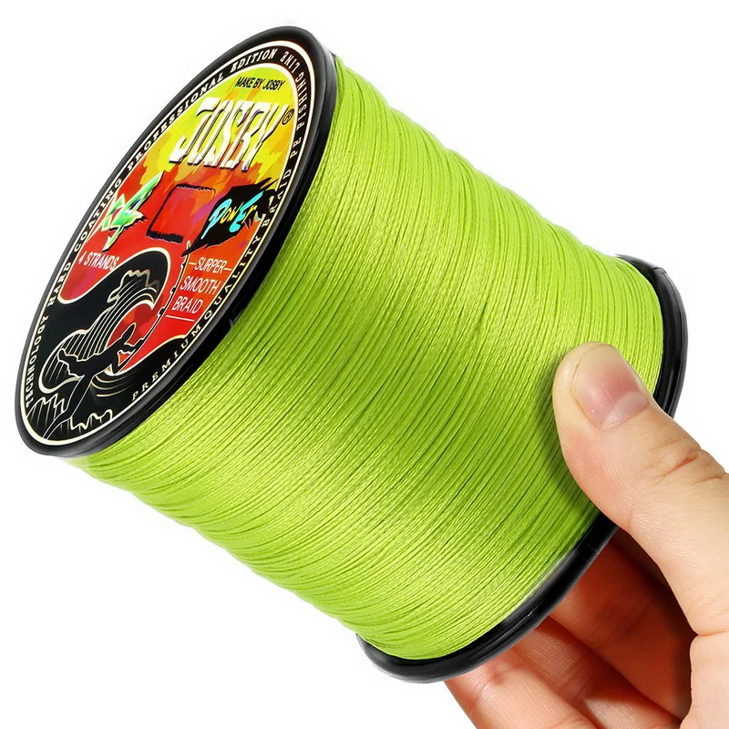 JOSBY 4 BStrands Pesca Fly Fishing Line 10-100LB 300M 100M Multifilament Wire Carp Sea Saltwater Weave Extreme Japan