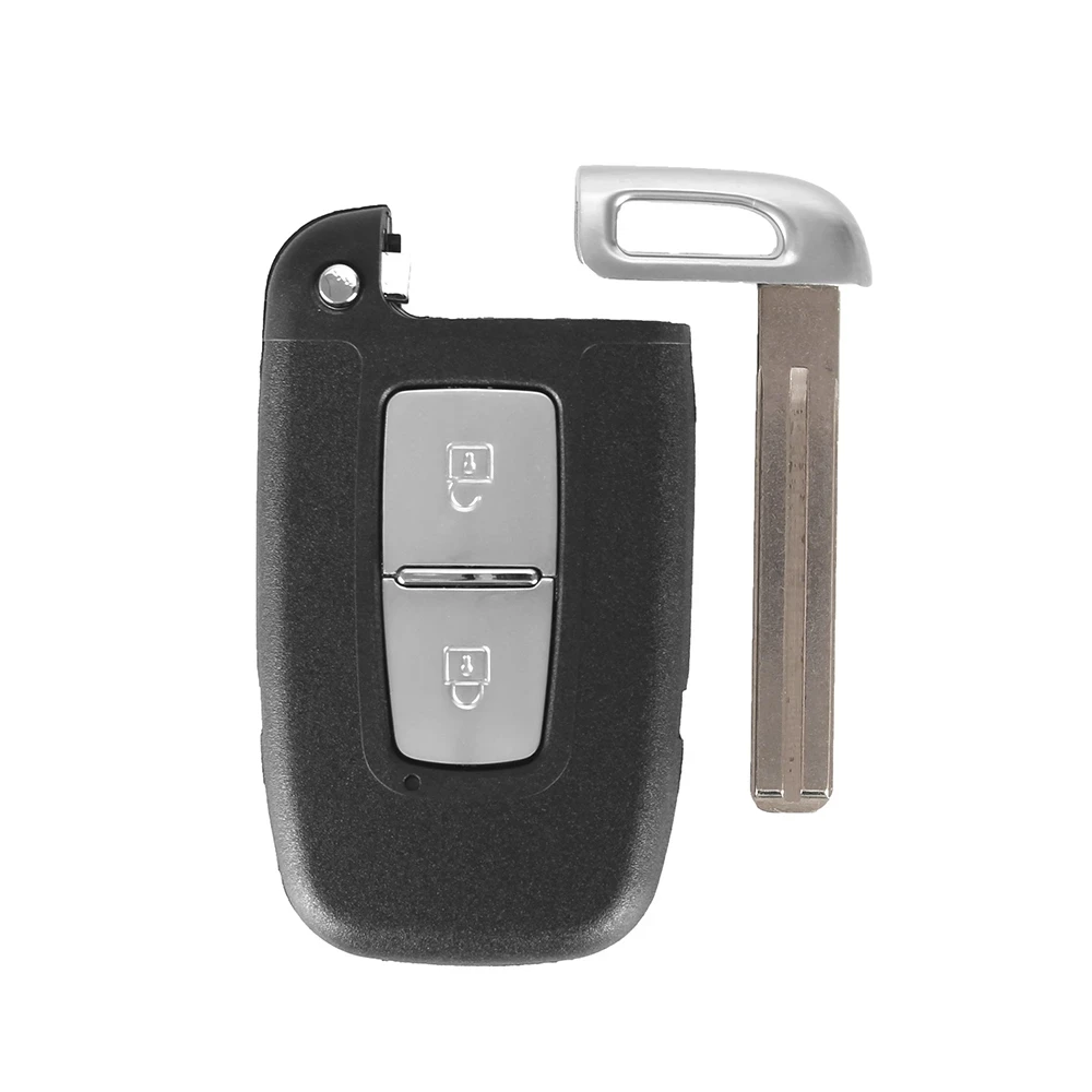 

KEYECU Replacement Uncut Smart Remote Key FOB 2 Button 433 MHz PCF7952 CHIP for Hyundai IX35 Tucson 2010 -2014
