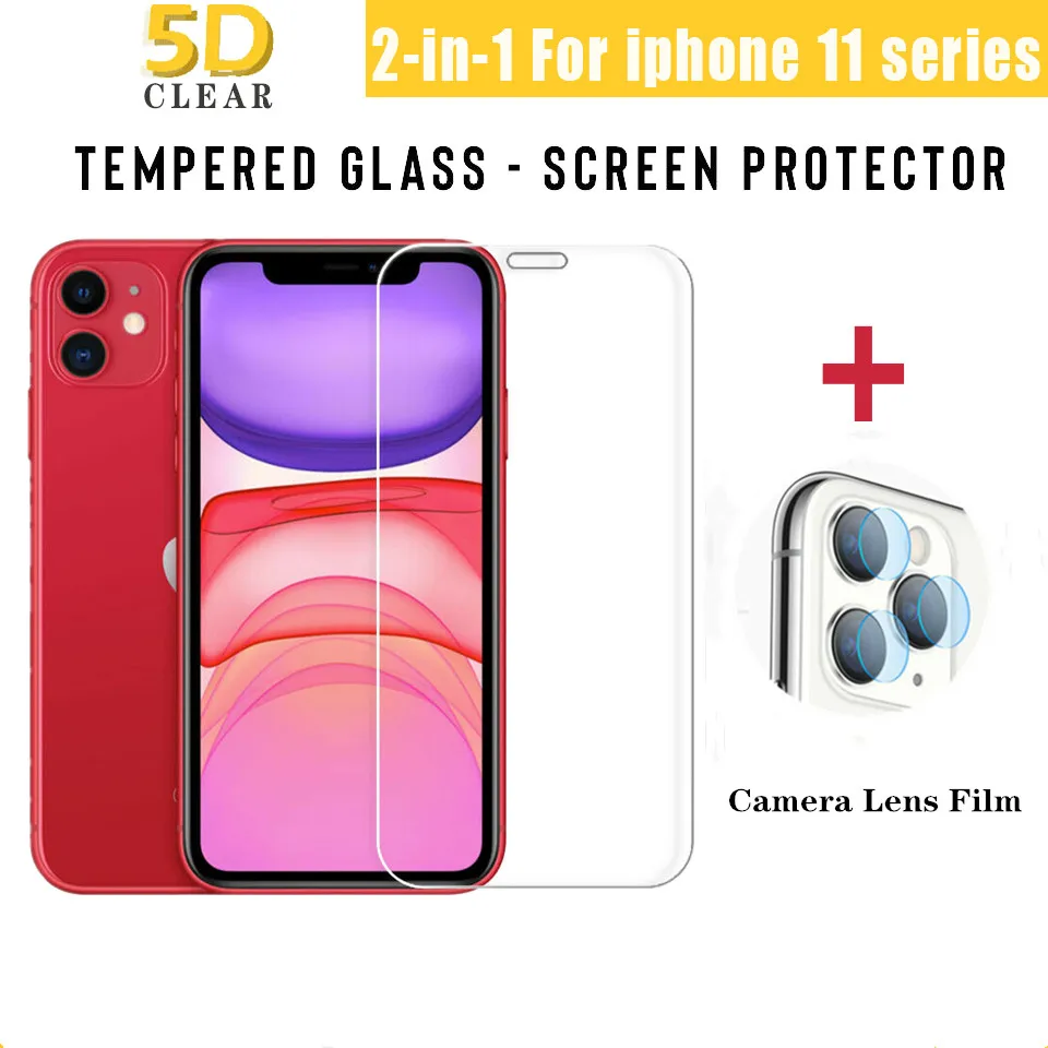 2 в 1 задняя Камера объектив Экран среднего класса против царапин для iPhone 11 Pro Max