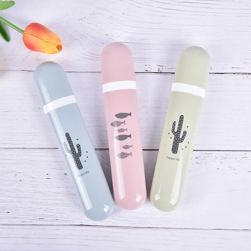 

Portable Toothbrush Cover Holder Outdoor Travel Camping Toothbrush Box Case Bathroom Product