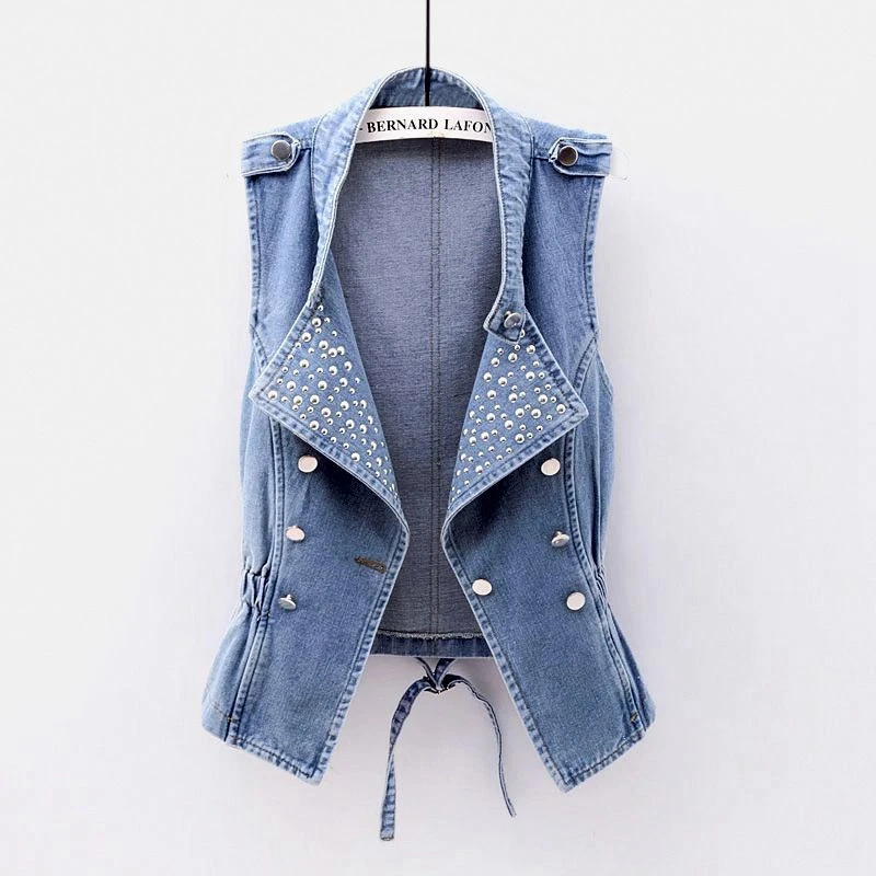 Джинсовое пальто для женщин новый дизайн синий отложной воротник тонкая