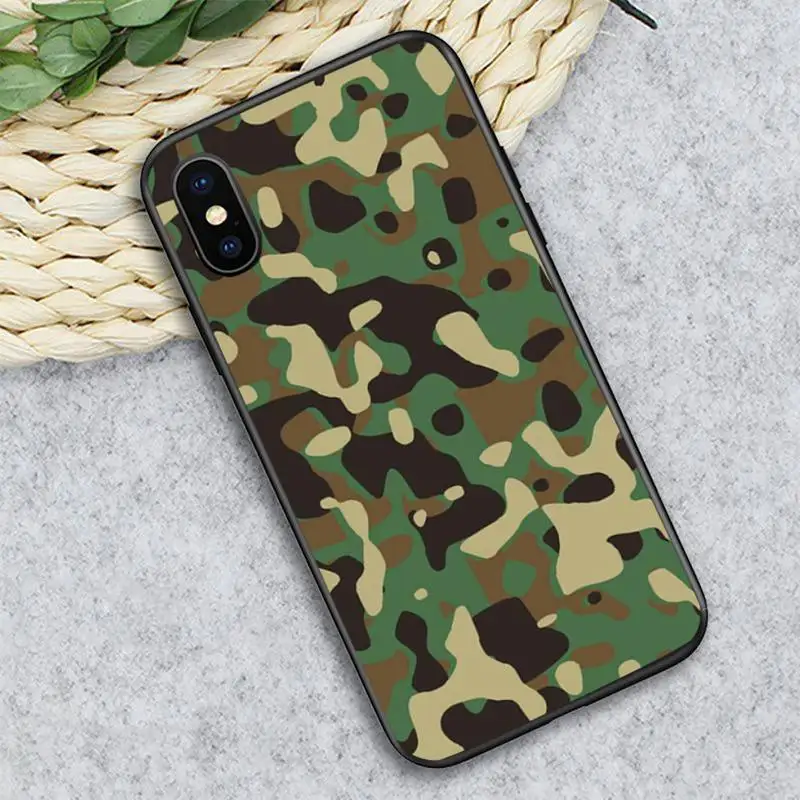 

Camo military Army Phone Case for iPhone 11 12 pro XS MAX 8 7 6 6S Plus X 5S SE 2020 XR mini