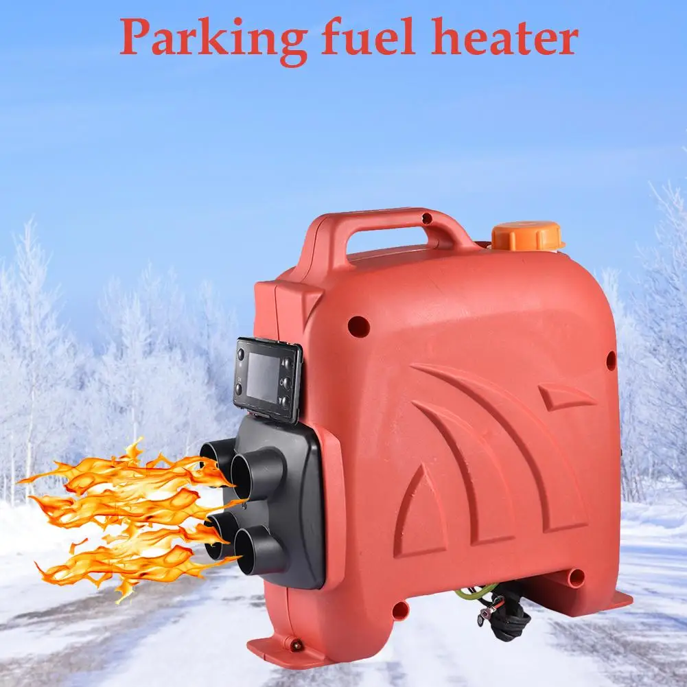 

Car Heater All In One Parking Heater 12V/24V 5KW Diesel Air Diesels Heater Four Hole Car Heater For Trucks Boat Touring Car Bus