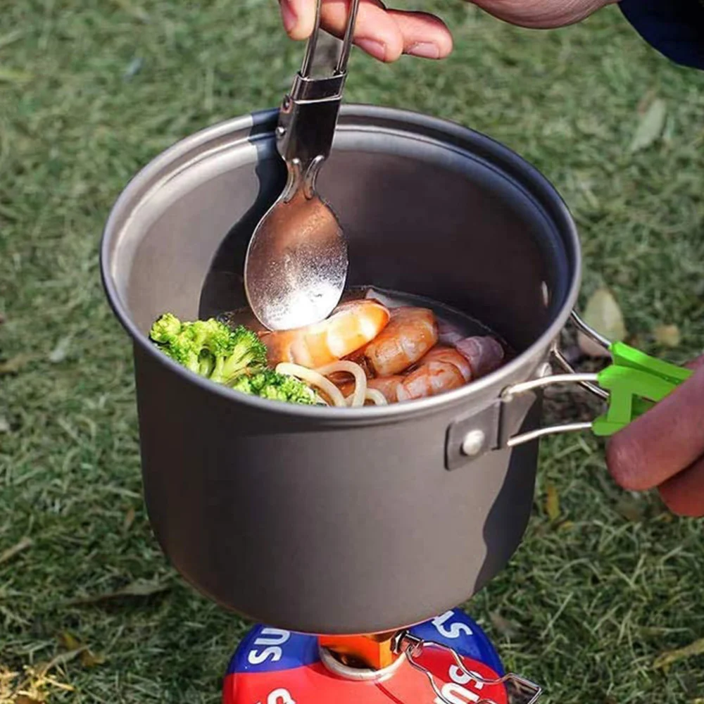 

1 Set Outdoor Camping Cooker Outdoor Camping Cooking Equipment (Assorted Color)