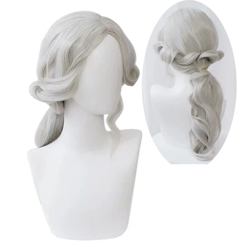 Парик для косплея Джозефа деаульниера костюма с V-образным кудрявым центральным