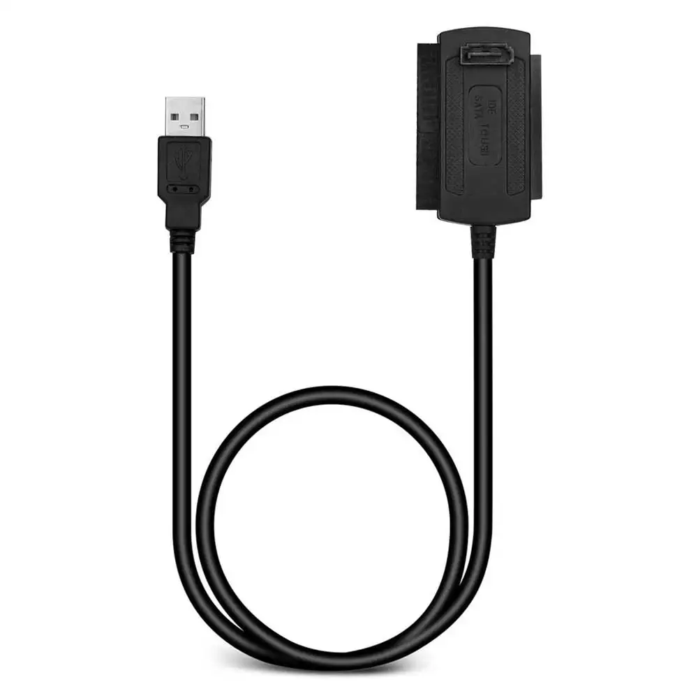 SATA PATA IDE Drive to USB 2.0 Adapter Converter Cable for Hard Disk HDD 2.5" 3.5" with External AC Power | Компьютеры и офис