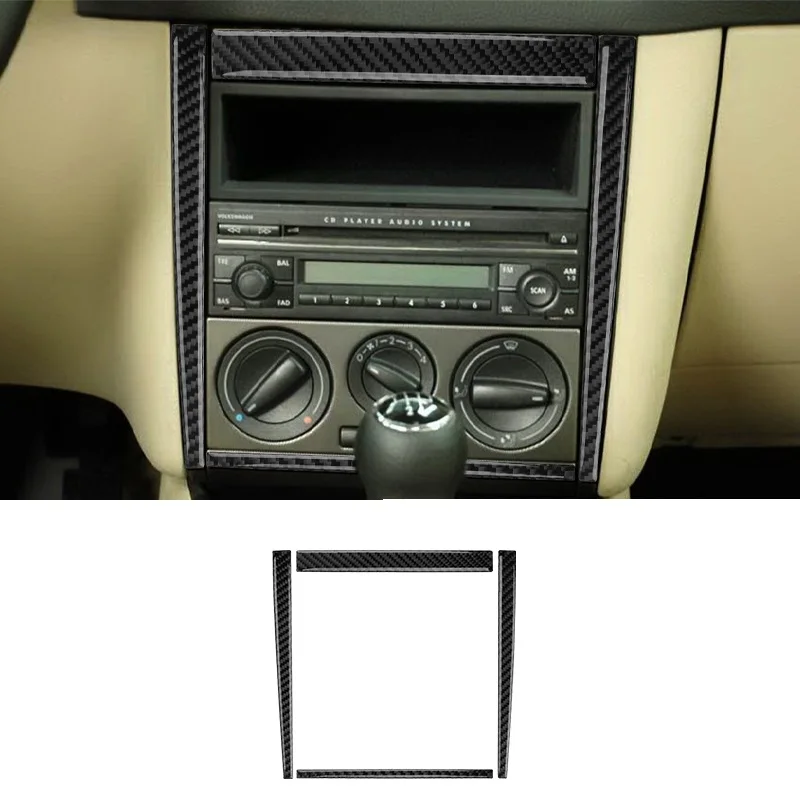 Наклейки на панель управления из углеродного волокна для Volkswagen VW Golf 4 MK4 1999-2004 |