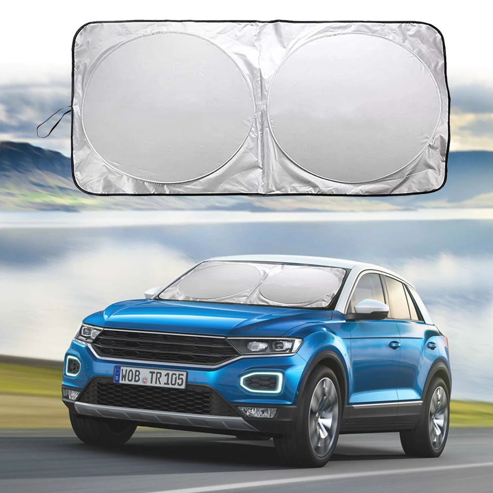 

Sun Umbrella Car Protection Front Windshield Window Sunscreen Sunshades Auto Sun Visor Parasol Coche For Lexus Volvo Toyota KIA
