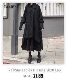 RealShe Fashion Women Dress Ladies V Neck Half Sleeve Button Solid White Dress Robe Ladies Summer Elegant Casual Long Dresses