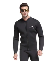 1 5mm neoprene two pieces wetsuit uv protection long sleeve diving suit swimming suit surfing snorkeling jellyfish suit for men