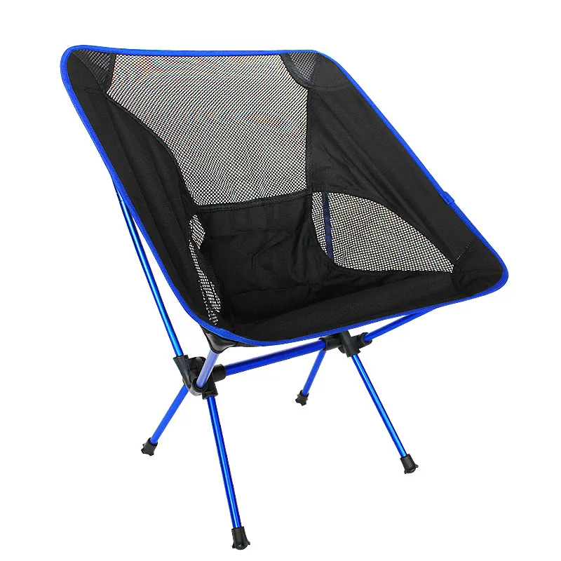 저렴한 러쉬 핫 세일 무료 배송 7075 알루미늄 경량 휴대용 접이식 비치 의자, 야외 캠핑 의자 낚시