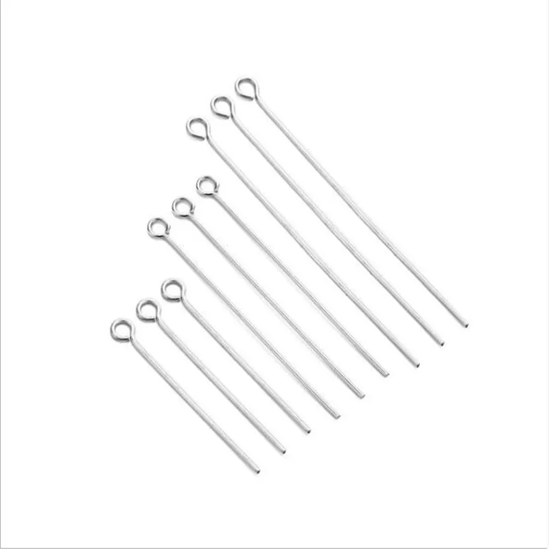 100 шт. булавки из нержавеющей стали для изготовления ювелирных изделий|Ювелирная