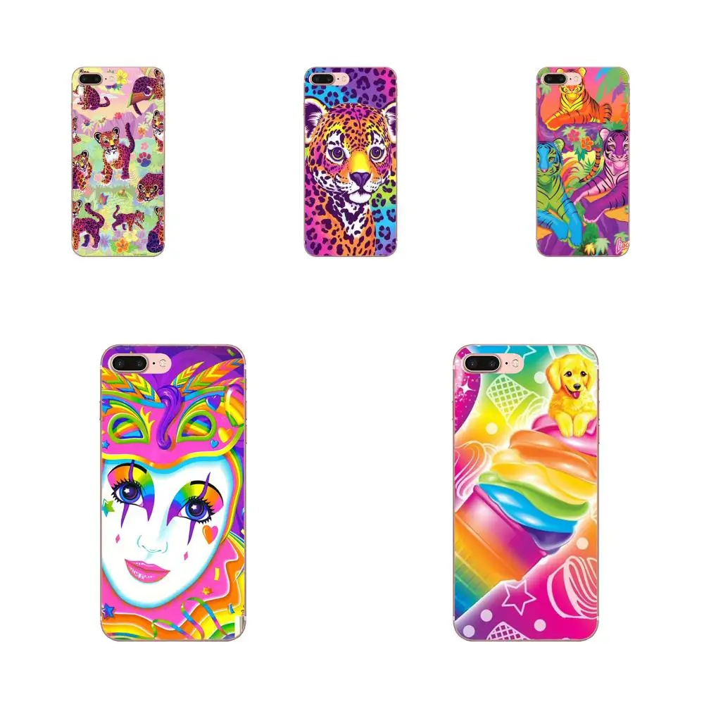 Фото мягкий чехол для телефона цвета Лиза Франк Тигр лошадь собака кошка Huawei Mate 9