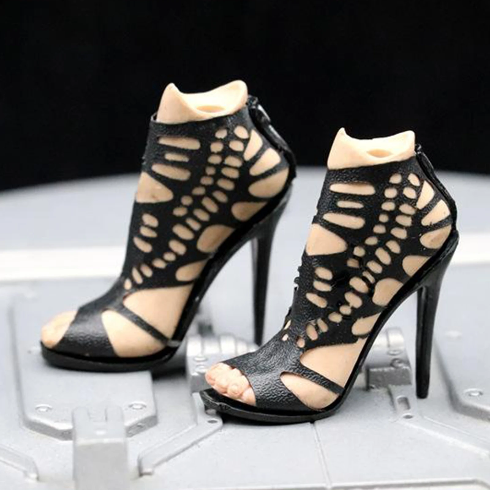 

1/6 Scale Female Soldier High-heels Shoes for Fit HT/PH JO Body