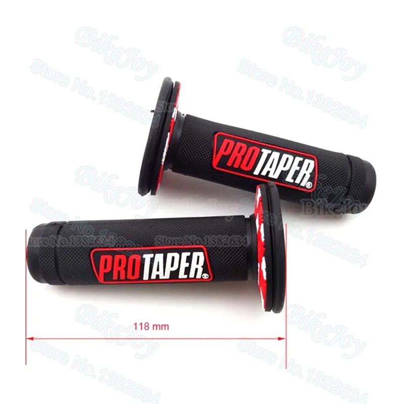 Мягкие резиновые рукоятки красные для MX внедорожника питбайка квадроцикла багги