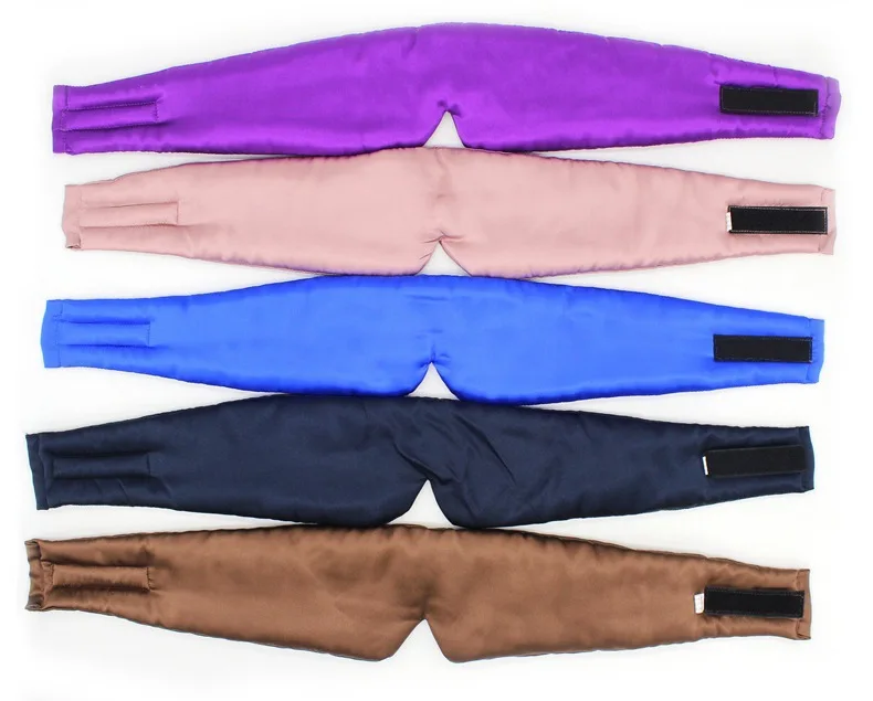 

100% Pure Silk BIG Double-sided Ice Silk EyeShade Sleeping Relief Eye Mask Protection Breathable Facial Mask