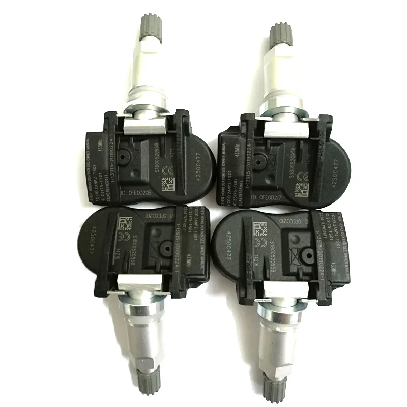 4 шт. датчик давления в шинах 4008 2014 EOP TPMS 4250C477 433 МГц для Outlander i MiEV Peugeot Mitsubishi ASX L200