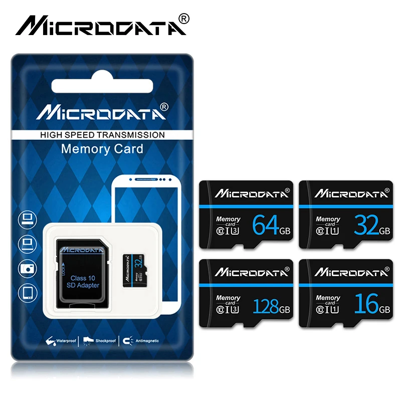 hot sale class10 memory card 256gb 64gb 32gb cartao de memoria 16gb 8gb sd card 128gb flash usb mini tf cards for smartphone pc free global shipping