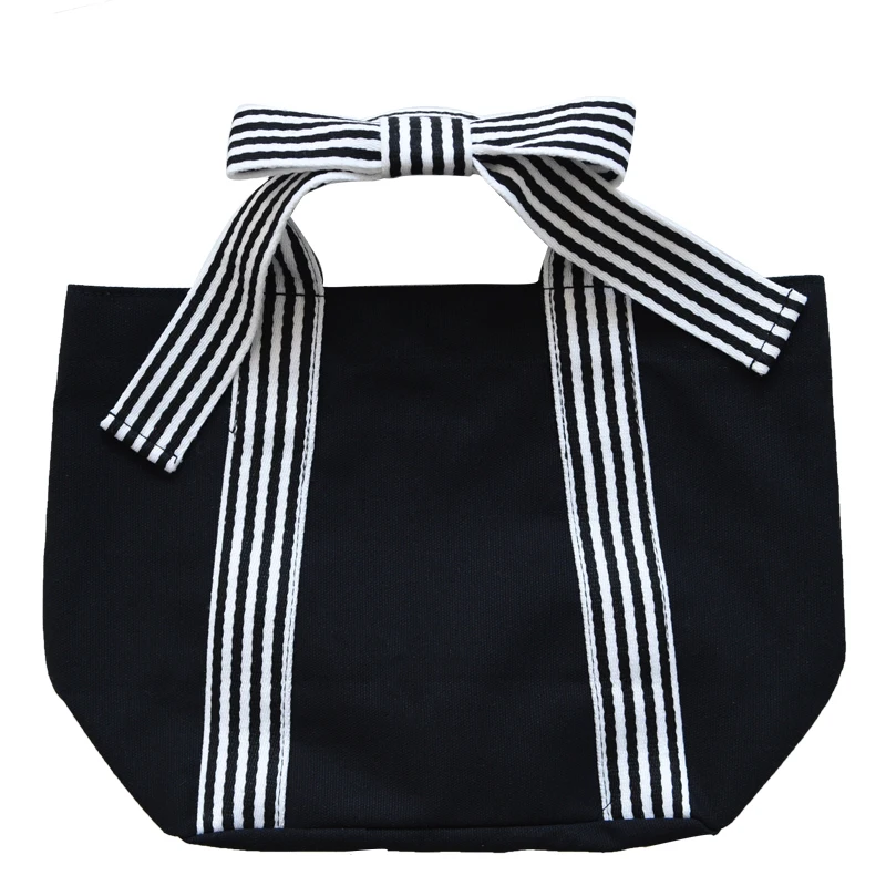 

Small bag handbag 2021 new bow handbag casual shoulder canvas bag