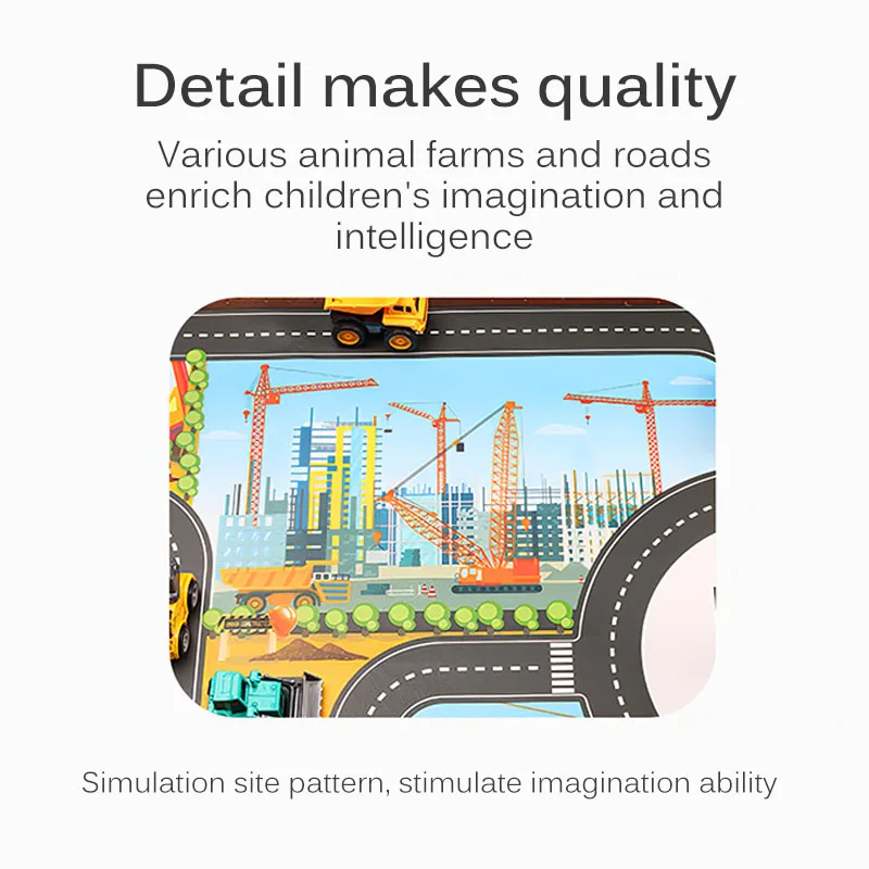 

Large City Traffic Car Park Mat Play Kids Rug Developing Baby Crawling Mat Play Game Mat Toys Children Mat Playmat Puzzles