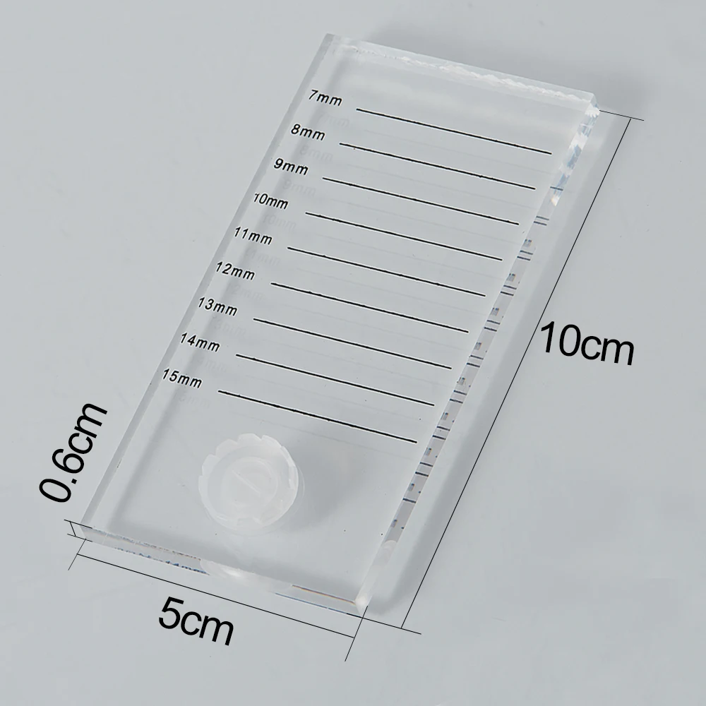 

False Eyelash Extension Stand Pad Pallet Lashes Holder Lash Extension Supplies With Tick Mark & Blossom Cup Lash Extension Tools