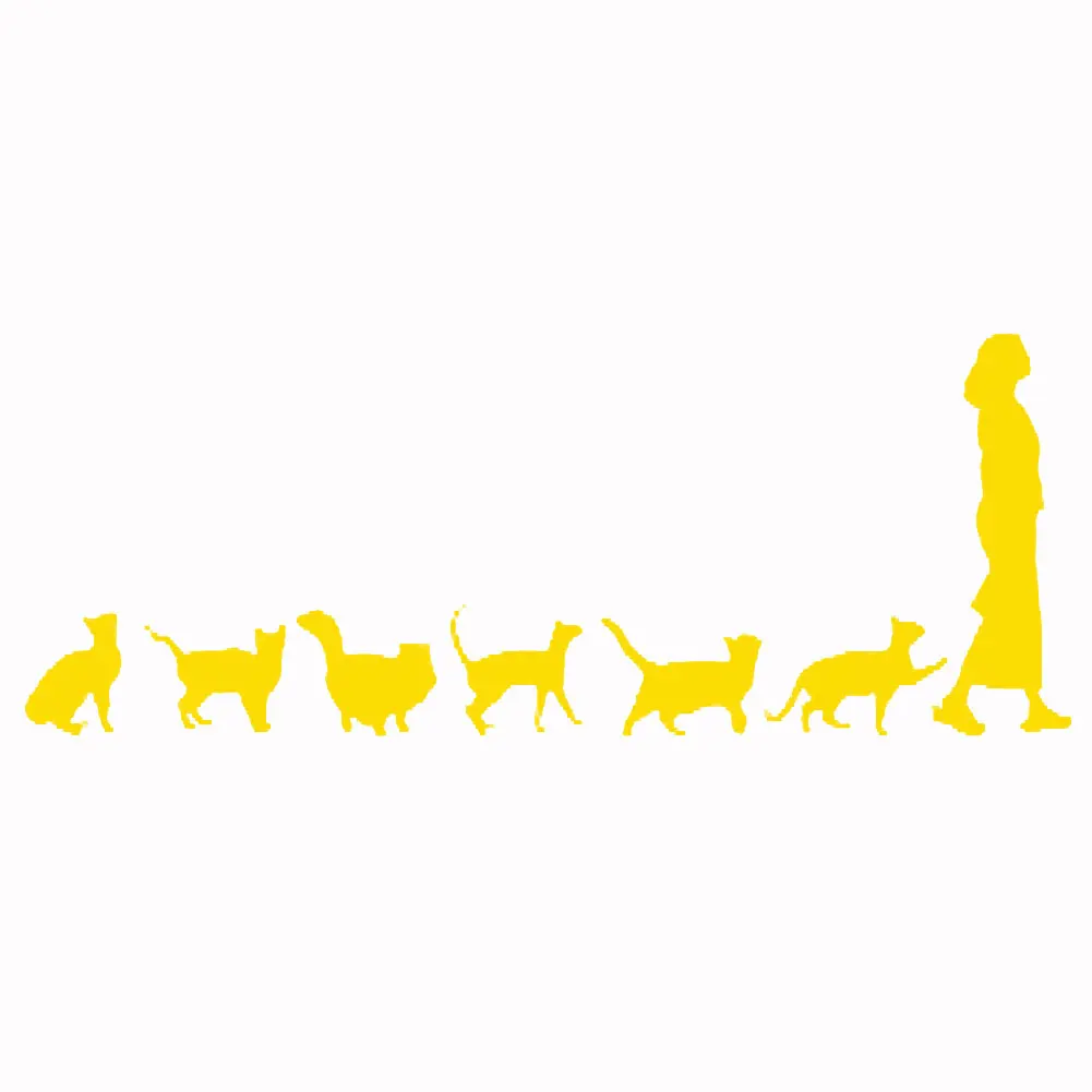 50% милые хит продаж кошки следите за Леди авто Стайлинг автомобиля средства ухода