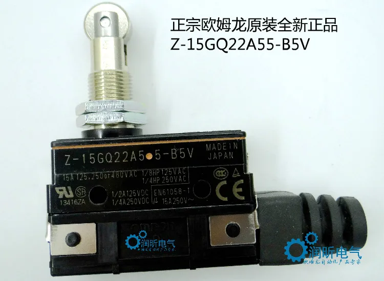

Omron micro switch elevator limit Z-15GQ22A55-B5V Japanese original Z15GQ22A55B5V free shipping