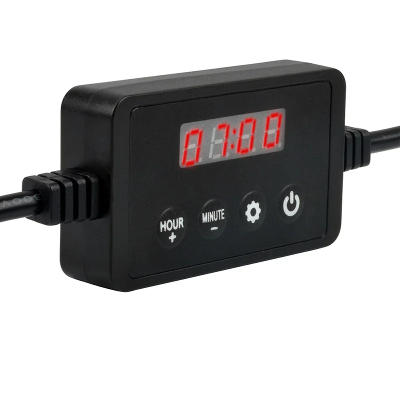 Timer Dimmer NICREW 75-105 см RGB рыболовный светильник для аквариума светодиодный светильник ing светильник s лампе полный спектр лампа для аквариума - Цвет: Timer Dimmer