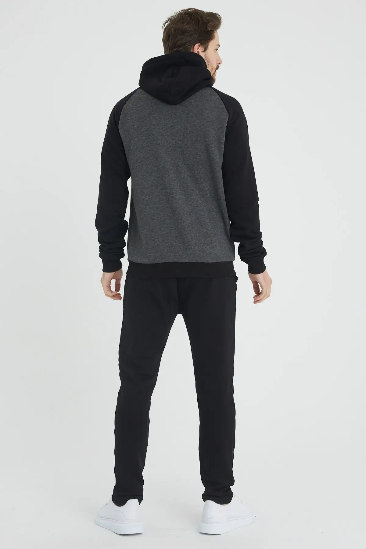 Men's Anthracite Tracksuit Set