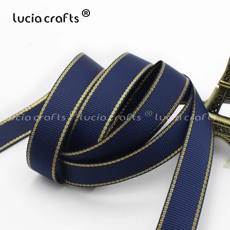 Lucia crafts 6/10/15/25 мм твердая цветная корсажная лента поделки своими руками шитьё вручную Материал вечерние Свадебные украшения T0401
