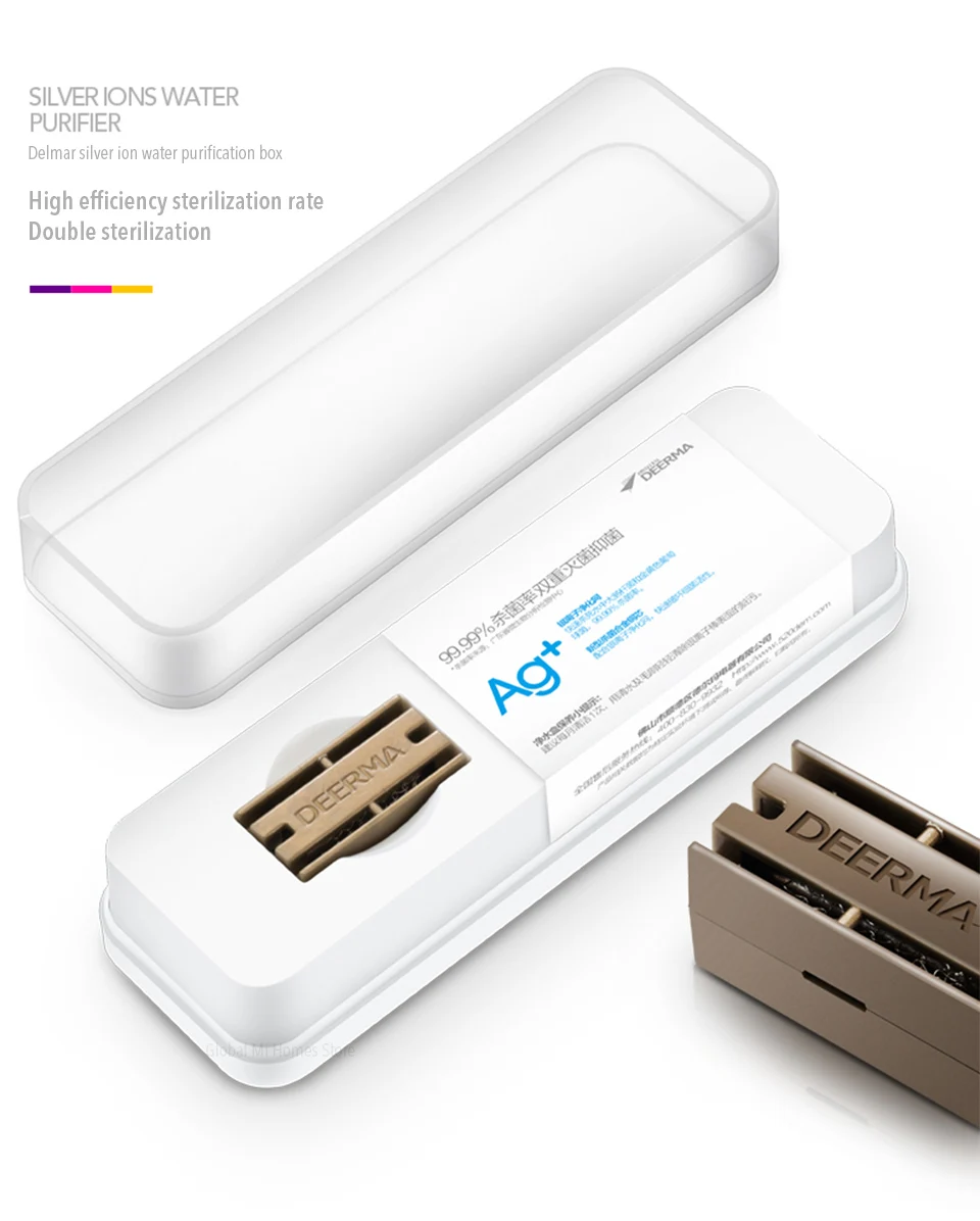 Xiaomi Mijia Ag+ серебряный ионный очиститель воды стерилизация антибактериальные аксессуары для увлажнителей дезинфекция Fit deerma Humidifir25