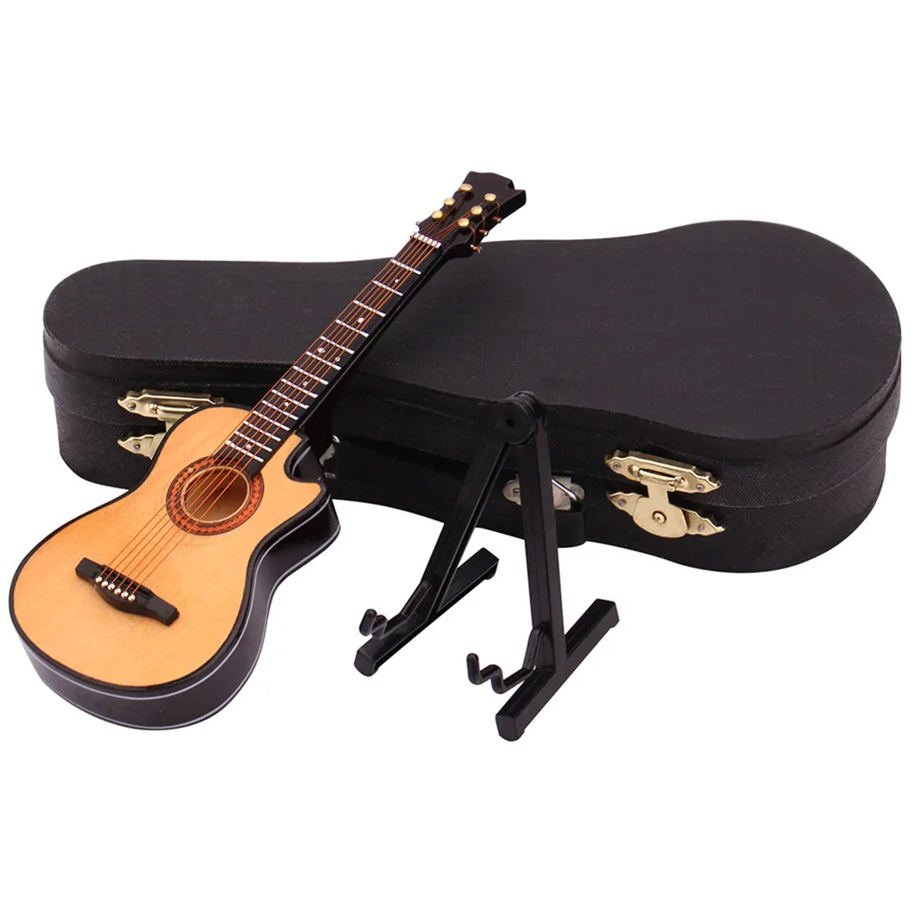 Шкала для начинающих 10 см цвет дерева гитара музыкальная модель развивающие