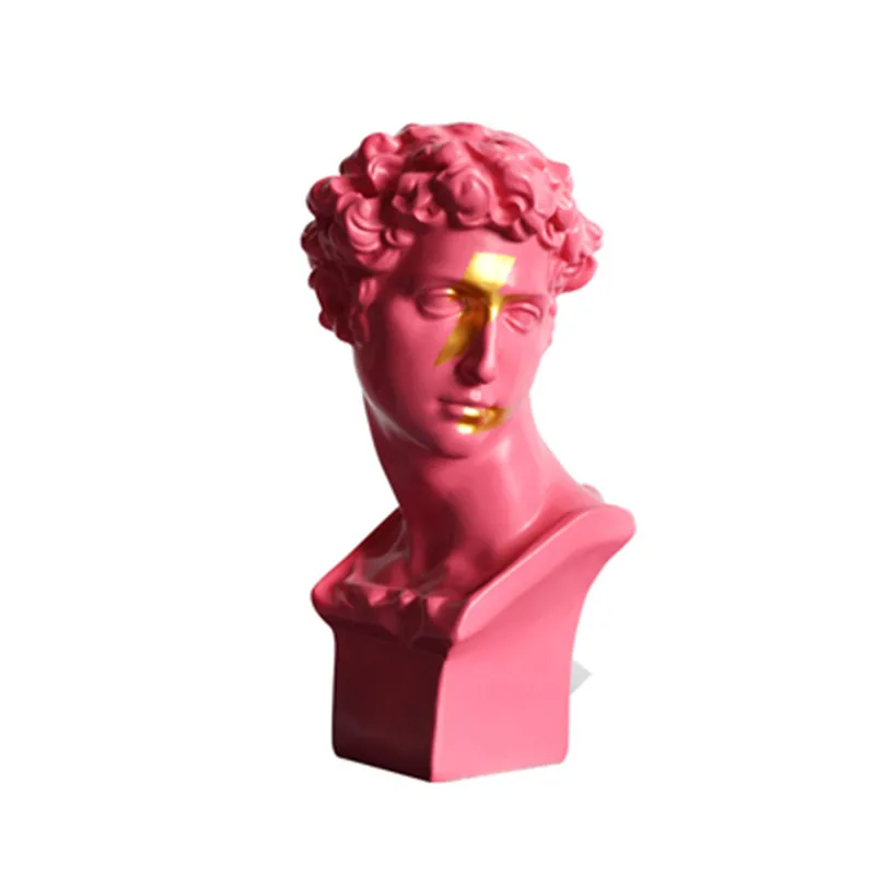 Европейский стиль Джулиано Медичи молнии персикового цвета Смола головные